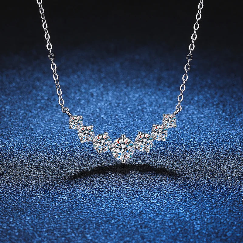 Eterna Spark Moissanite Necklace