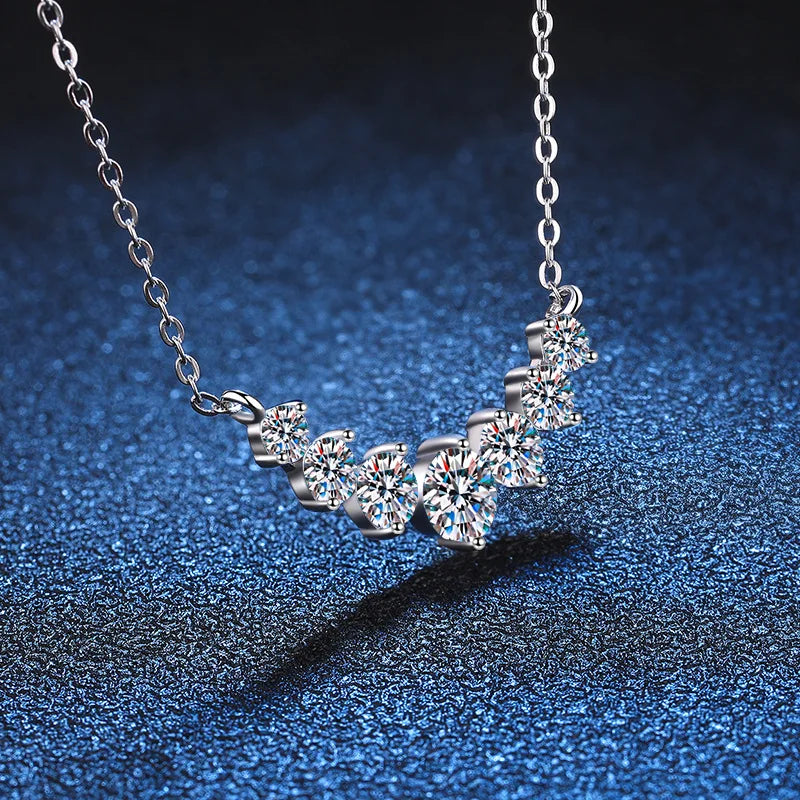 Eterna Spark Moissanite Necklace